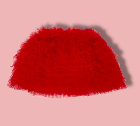 Red Tutu Skort