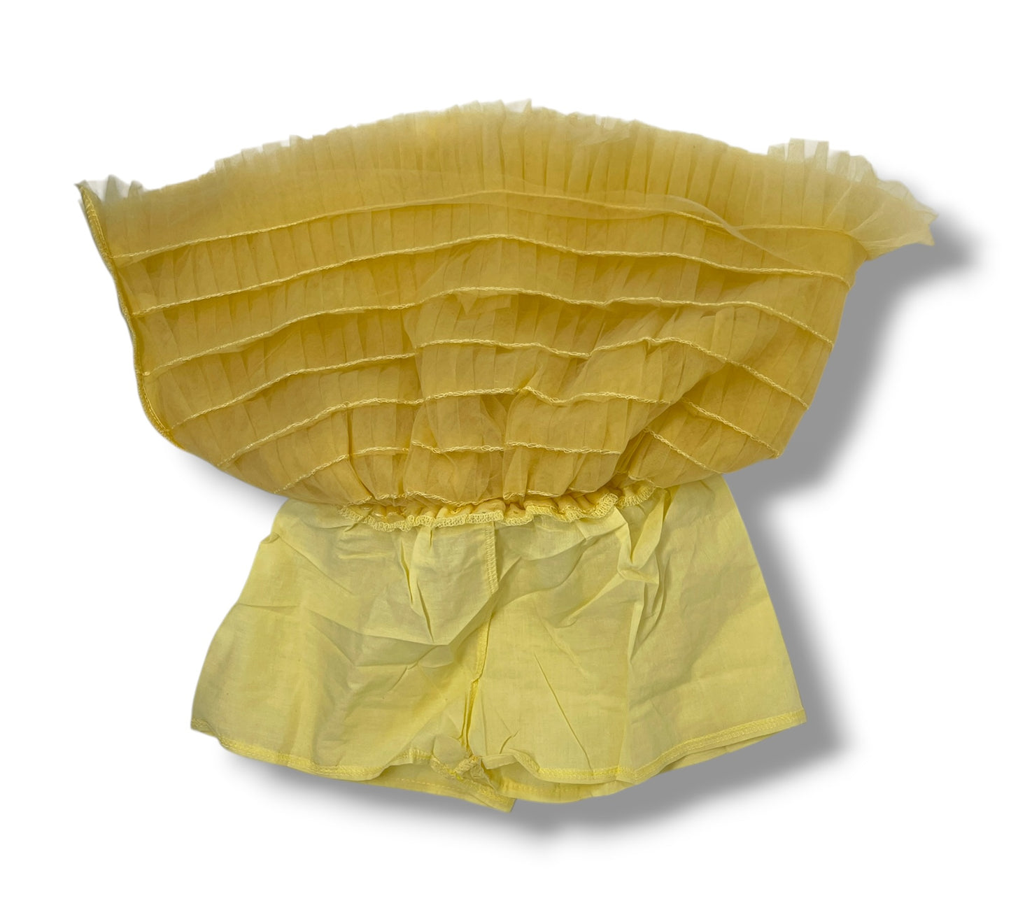 Yellow Tutu Skort