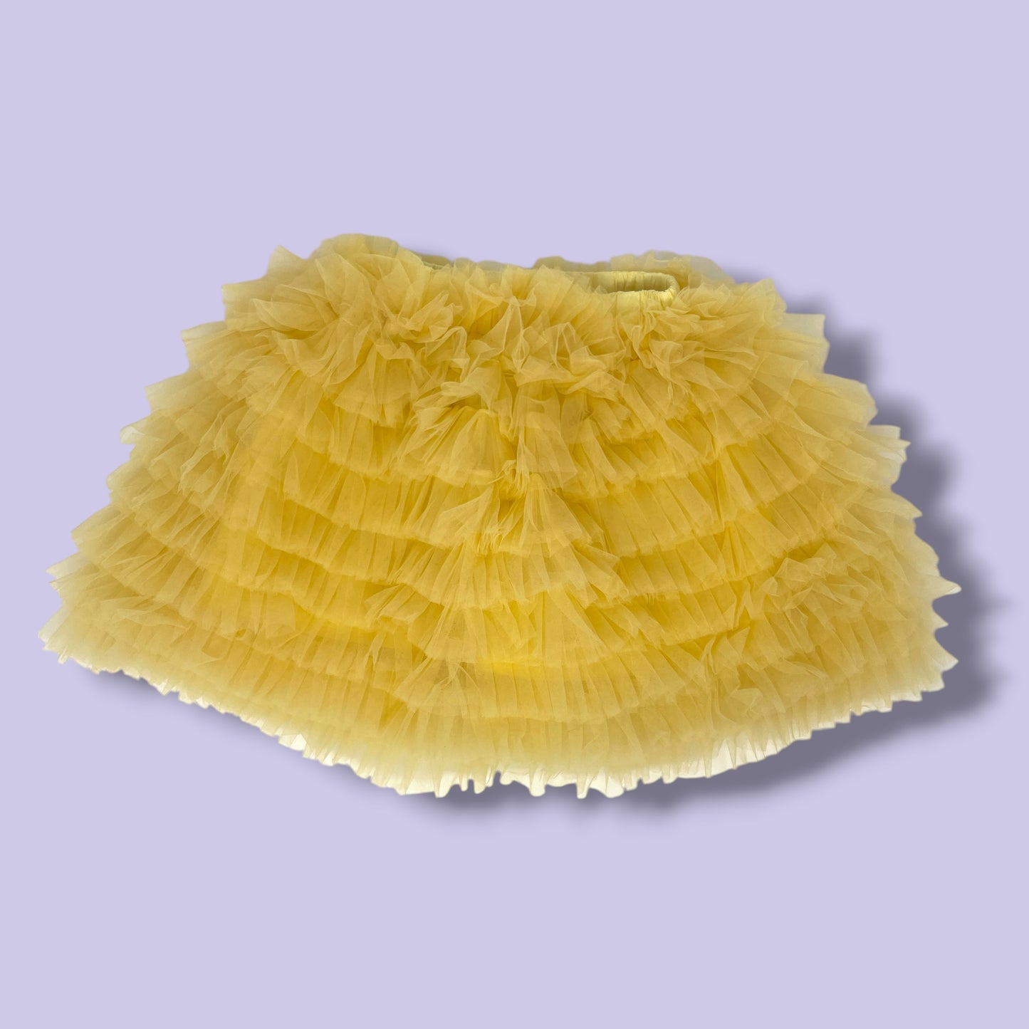 Yellow Tutu Skort