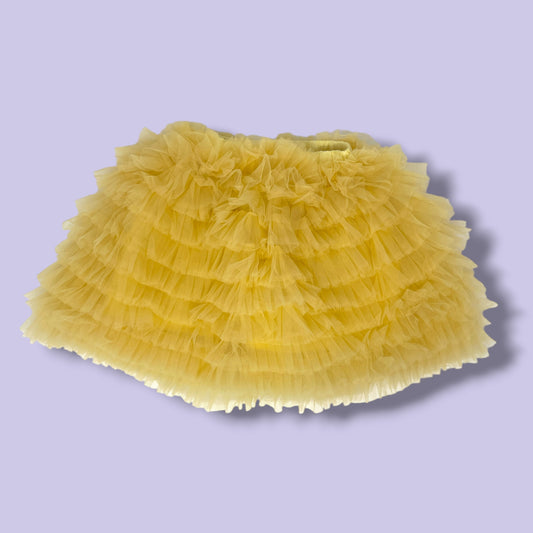 Yellow Tutu Skort