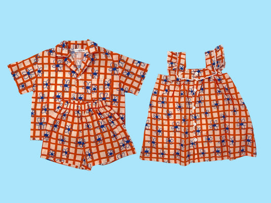 Orange and Blue Set